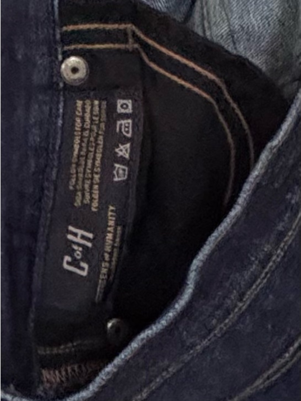 Citizens Of Humanity| Deep Indigo Denim High-Rise Rocket Skinny Jeans Sz 27 - Picture 8 of 10